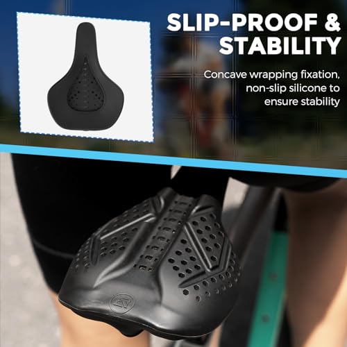 ROCKBROS Bike Seat Cushion Extra Soft Cover - Image 4