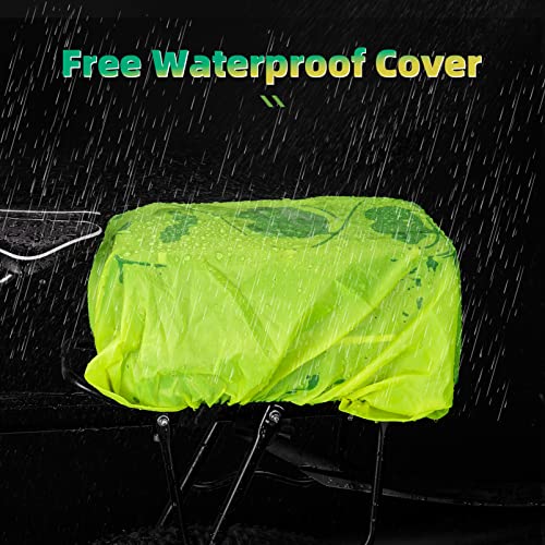 ROCKBROS Bike Trunk Bag With Rain Cover - Image 4