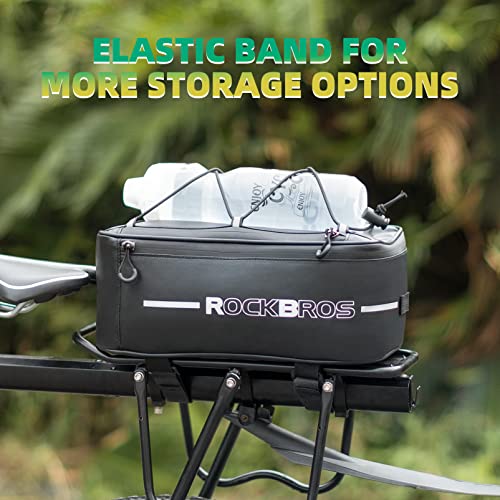 ROCKBROS Bike Trunk Bag With Rain Cover - Image 2
