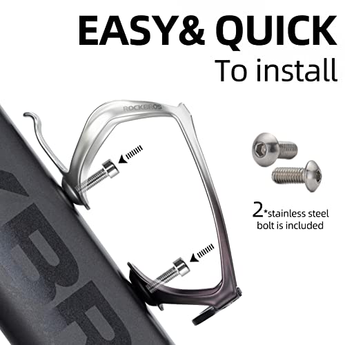 ROCKBROS Bike Water Bottle Cage Aluminum Alloy - Image 5