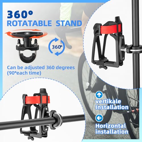 ROCKBROS Bike Water Bottle Holder, Adjustable Size - Image 2