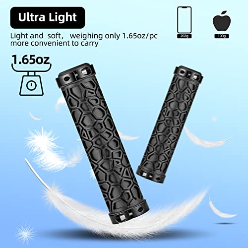 ROCKBROS Double Lock-On Non-Slip Bike Grips 22.2mm - Image 2