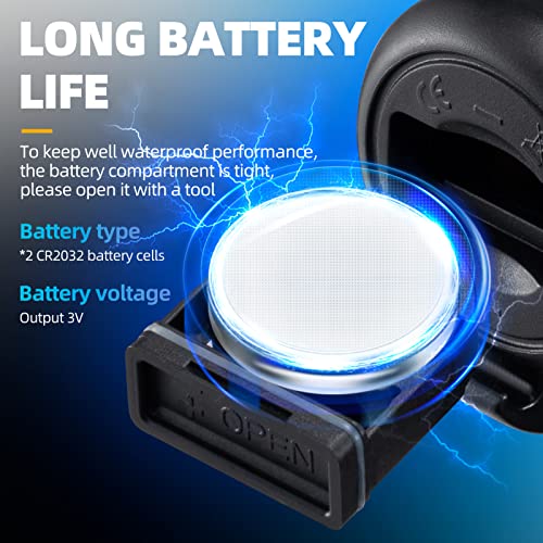 ROCKBROS Electric Bike Horn 120dB Waterproof - Image 4