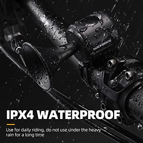 ROCKBROS Electric Bike Horn 120dB Waterproof - Image 5