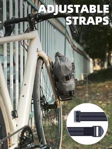 ROCKBROS Front Bike Rack Aluminum Alloy Carrier - Image 4