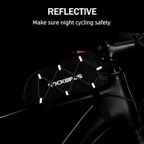 ROCKBROS Top Tube Bike Bag Compatible With iPhone - Image 4