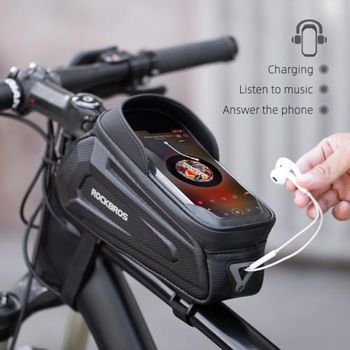 ROCKBROS Waterproof Bike Phone Mount Bag Pouch - Image 5