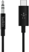 Belkin Rockstar USB-C to Aux Cable, F7U079bt03-BLK