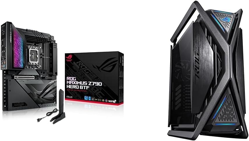 ASUS ROG Maximus Z790 HERO BTF Motherboard & Hyperion GR701 BTF Case