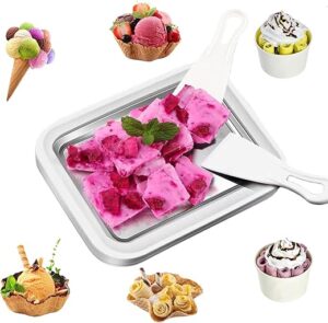 KITCHSTAR Rolled Ice Cream Maker Machine For Home