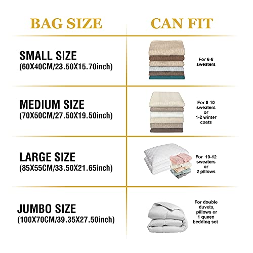 Roomimaster Medium Space Saver Vacuum Seal Bags - Image 4