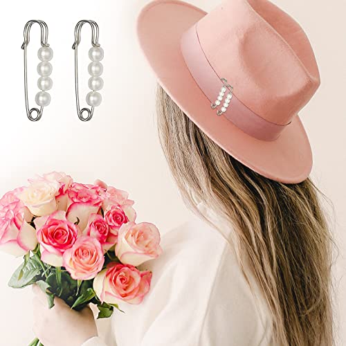ROPAKED Pearl Waist Brooch Pins Dress Clips - Image 5