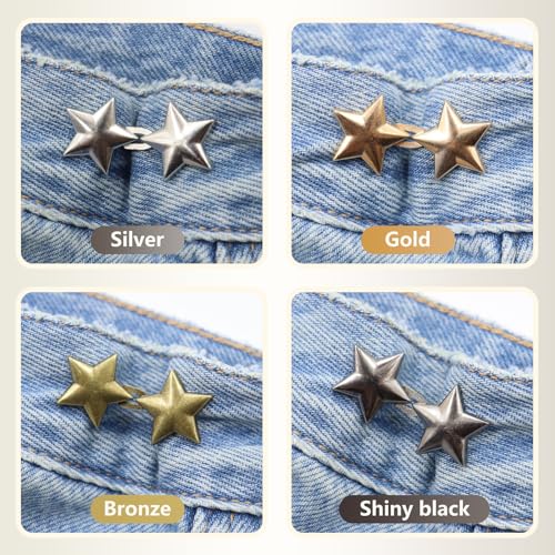 ROPAKED Star Button Waist Tightener Clips - Image 4