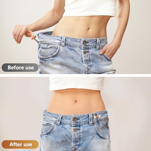 ROPAKED Star Button Waist Tightener Clips - Image 2
