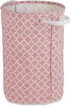 DII Rose Lattice Collapsible Laundry Hamper