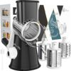 Cambom Rotary Cheese Grater Hand Crank Shredder