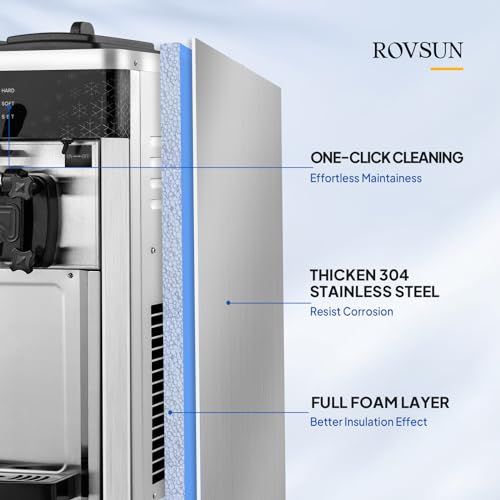 ROVSUN Commercial Soft Serve Ice Cream Machine - Image 2