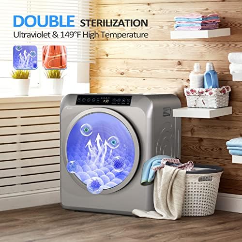 ROVSUN Portable 13.2LB Front Load Clothes Dryer - Image 5