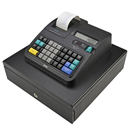 Royal 140DX Electronic Cash Register, Black - Image 2