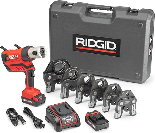 RIDGID RP 350 ProPress 8-Piece Pressing Kit