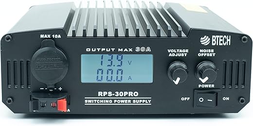 BTECH RPS-30PRO 30 Amp Regulated Bench Power Supply