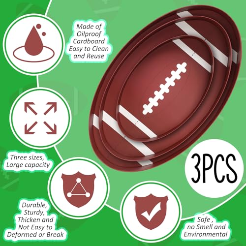 Rtteri Football Cardboard Trays Party Supplies - Image 4