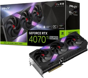 PNY RTX™ 4070 Ti 16GB XLR8 Gaming Verto™ Graphics Card