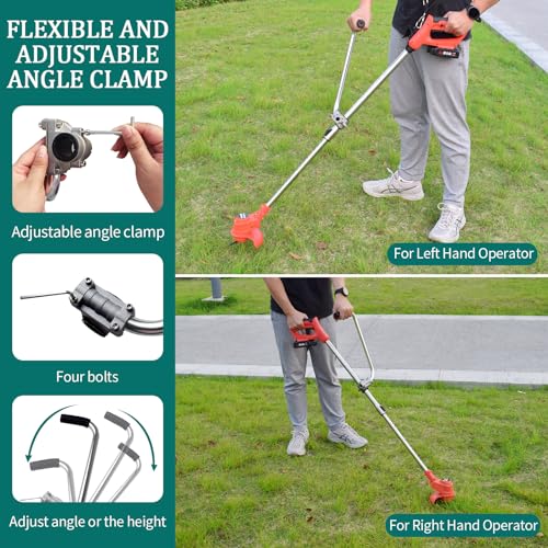 RUIJIU Ergonomic Trimmer Grip with Bracket Clamp - Image 4