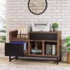 Tribesigns Rustic Brown File Cabinet With Drawers