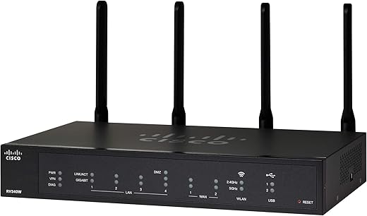 RV340W-A-K9-NA Wireless Router Dual-Band