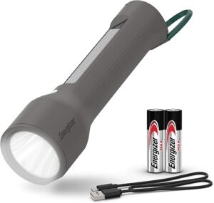 Energizer S-600 Hybrid LED Flashlight, Rechargeable