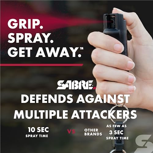 SABRE Defense Spray 3-in-1 Formula, Quick Release - Image 3