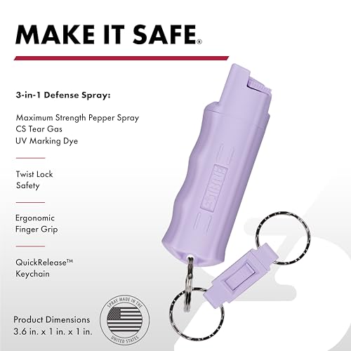 SABRE Defense Spray 3-in-1 Formula, Quick Release - Image 2
