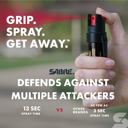 SABRE Pepper Gel With Attachment Clip, 35 Bursts - Image 3