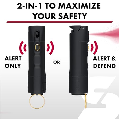 SABRE Pepper Spray + Personal Alarm, Fast Flip Top - Image 5
