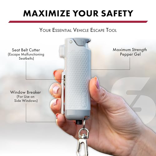 SABRE Safe Escape Pepper Gel With Cutter & Breaker - Image 3