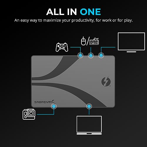 SABRENT Thunderbolt 4 Hub With 60W Charging - Image 4