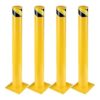 Towallmark Safety Bollard Post 4-Pack, 48 Inch