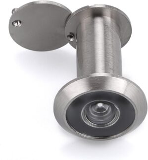 Sumnacon Safety Door Viewer, Solid Brass Peephole