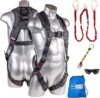 Palmer Safety Safety Harness Kit With Lanyard & D-Ring Extender