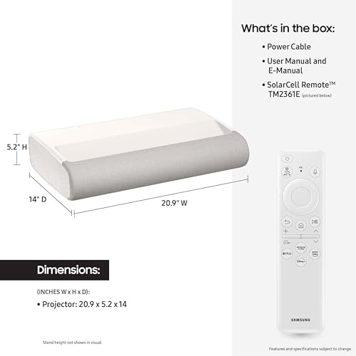 SAMSUNG 120-Inch LPU7D 4K AI Smart Projector - Image 2