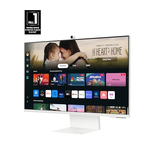 SAMSUNG 32-Inch 4K UHD Smart Monitor LS32DM801UNXZA - Image 2