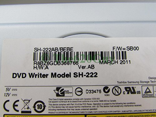 SAMSUNG SH-222 Dual Layer DVD Writer Black - Image 5
