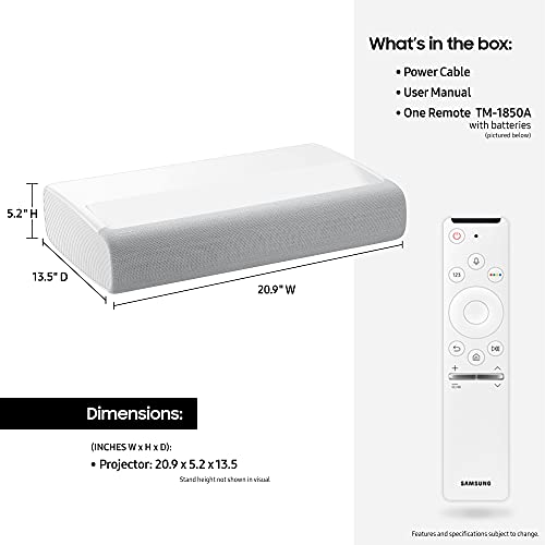SAMSUNG The Premiere 4K UHD Smart Projector (SP-LSP7TFAXZA) - Image 3
