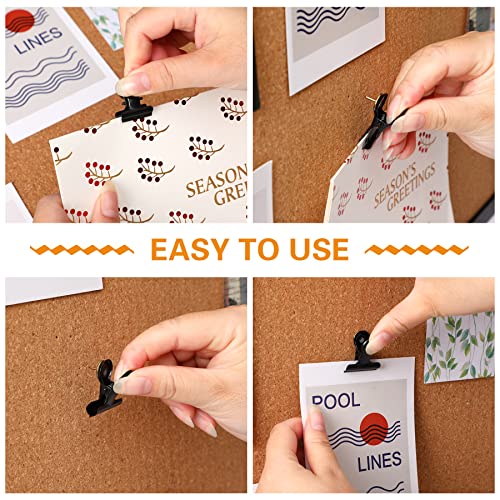 SANNIX Metal Push Pin Clips For Bulletin Boards - Image 4