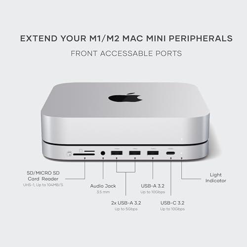 Satechi Mac Mini Hub & Stand With SSD Enclosure - Image 3