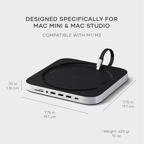 Satechi Mac Mini Hub & Stand With SSD Enclosure - Image 4