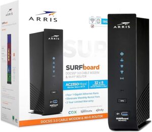 ARRIS SBG7600AC2 DOCSIS 3.0 Cable Modem & Router