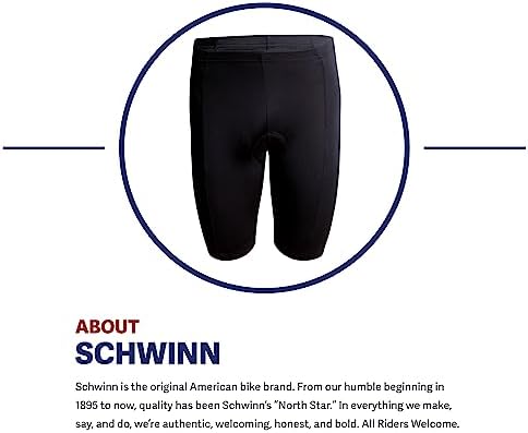 Schwinn Classic Men's Bike Shorts, Small - Image 5