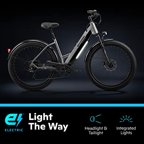 Schwinn Coston Hybrid Electric Bike, 20MPH - Image 4
